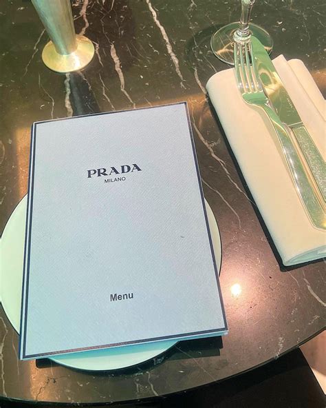 prada set menu|Prada.